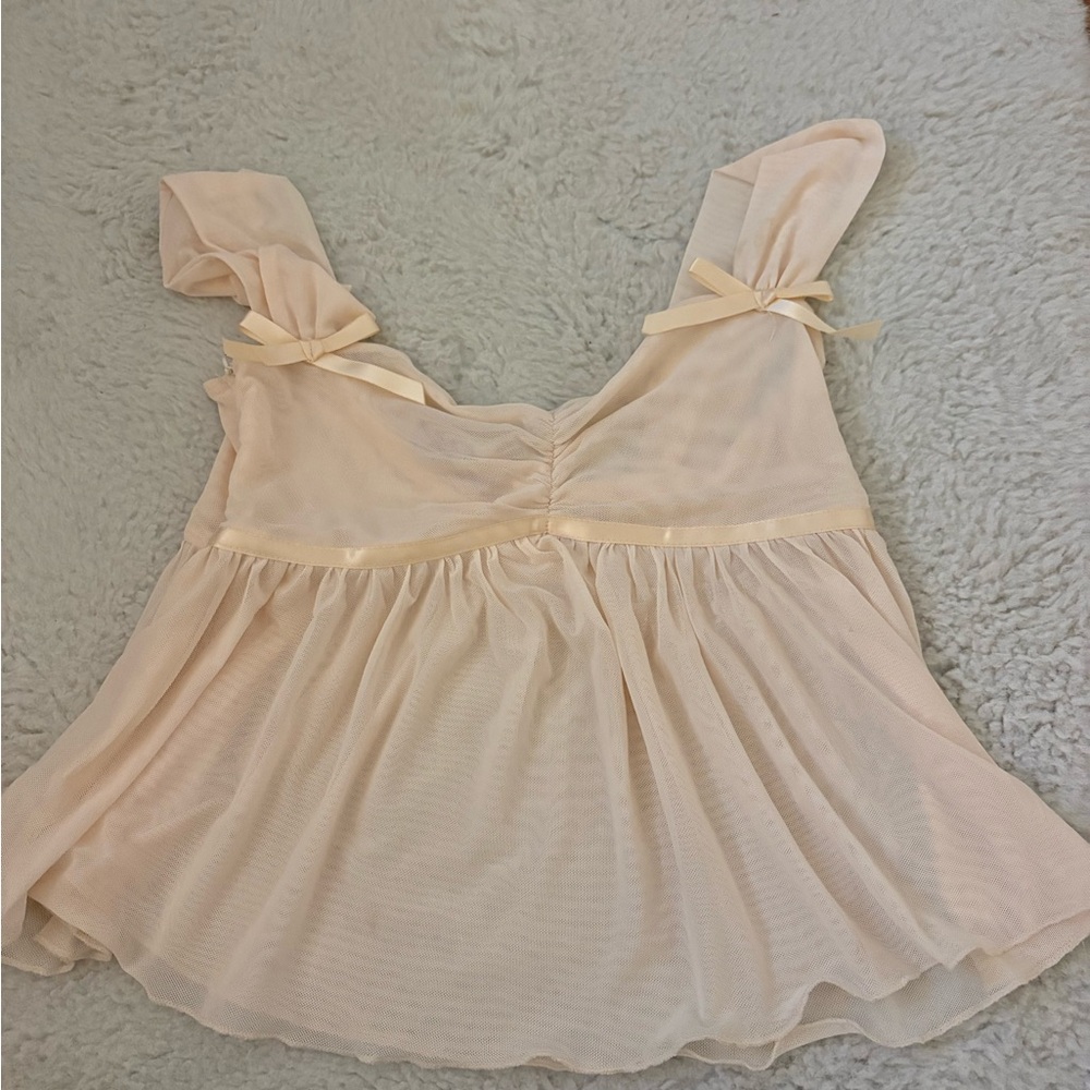 Light pink edikted Top